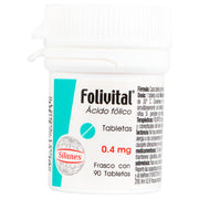 Folivital 0.4Mg Con 90 Tabletas (Acido Folico) - WeCare Pharma