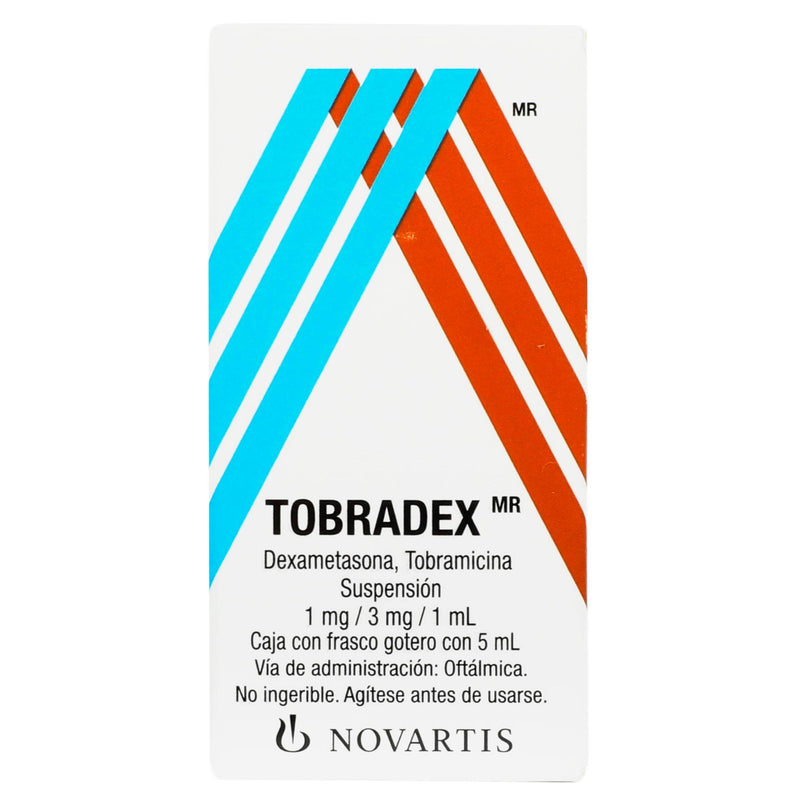 Tobradex Gotas 0.1%/0.3% 5Ml (Dexametasona/Tobramicina) - WeCare Pharma