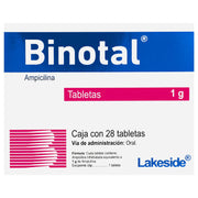 Binotal 1Mg Con 28 Capsulas (Ampicilina) - WeCare Pharma