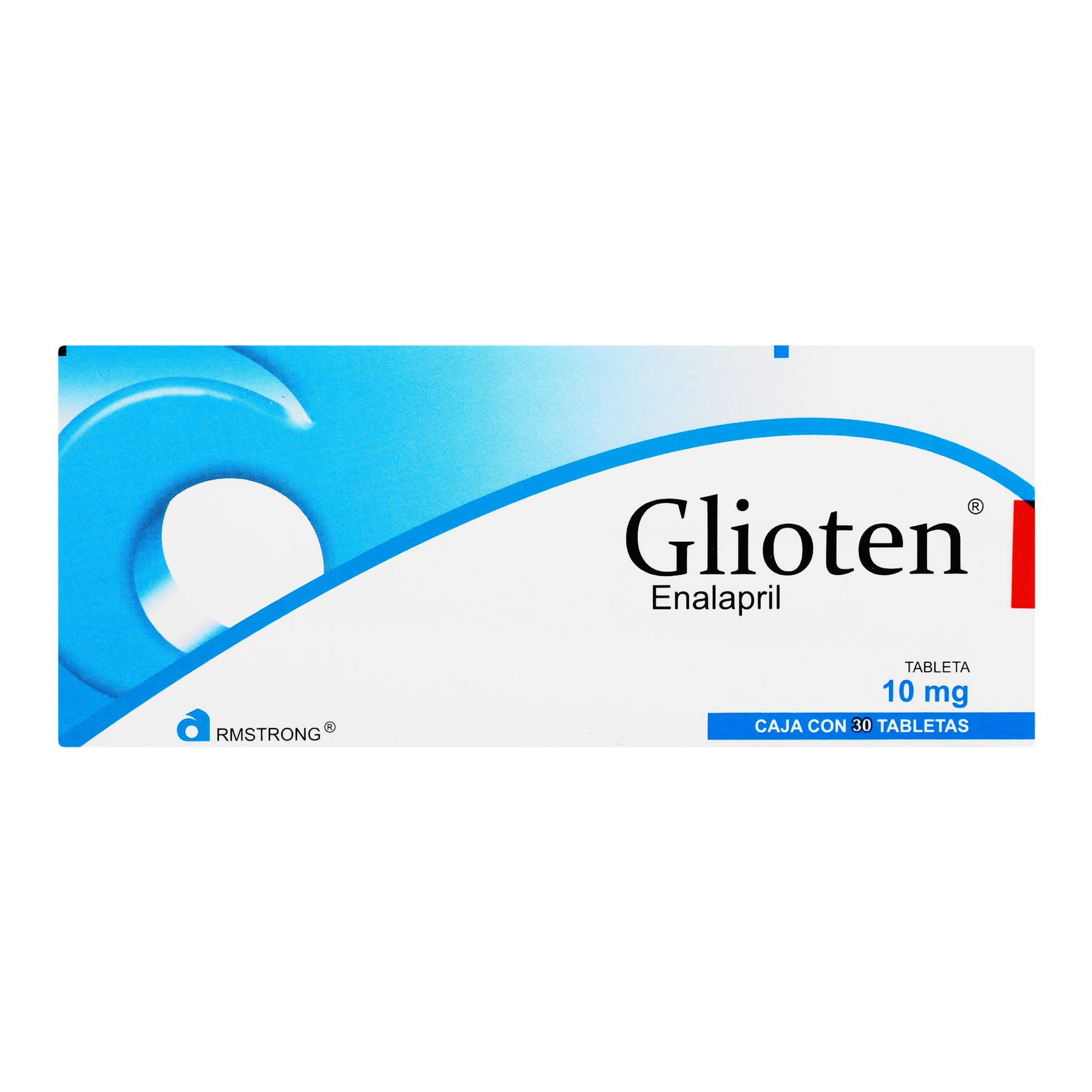 Glioten 10Mg Con 30 Tabletas (Enalapril) 1 - 7501089802095