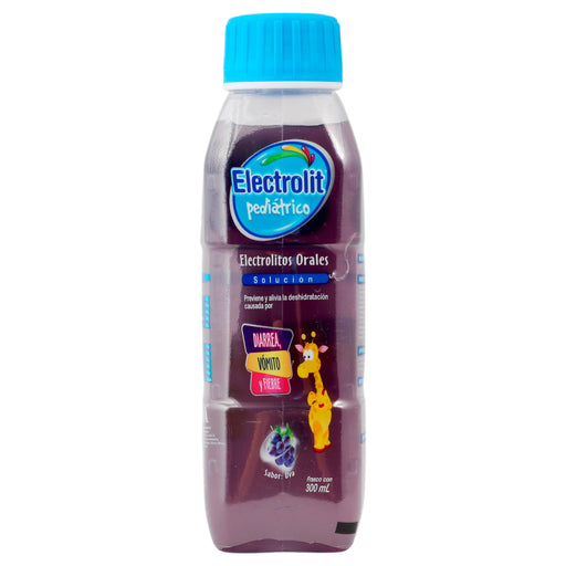 Electrolit Pediatrico Frasco 300Ml Uva (Electrolitos Orales) 1 - 7501125177644