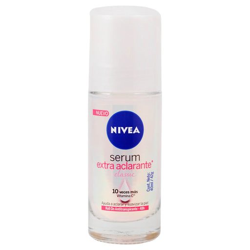 Desodorante Nivea Serum Tono Nat Roll-On 40Ml - WeCare Pharma