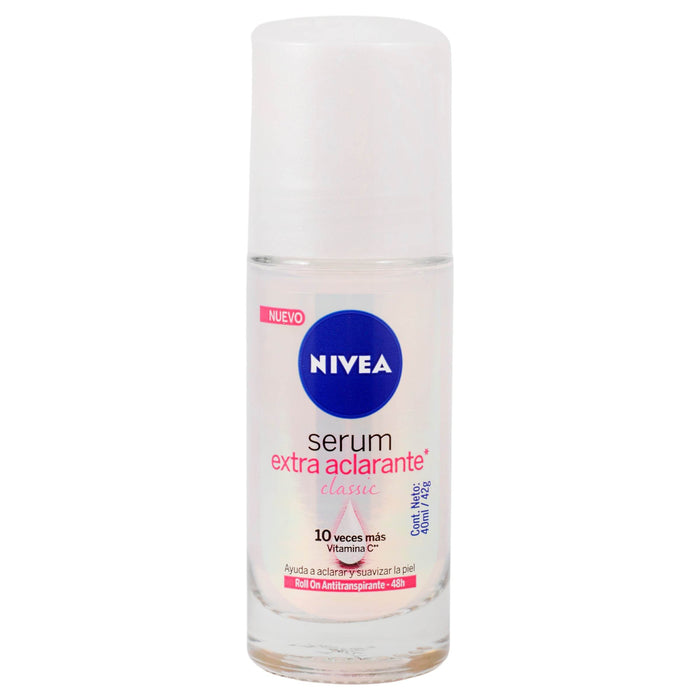 Desodorante Nivea Serum Tono Nat Roll-On 40Ml - WeCare Pharma