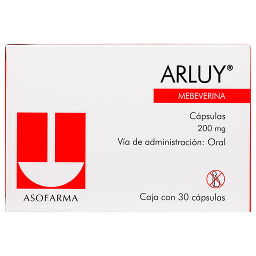 Arluy 200Mg Con 30 Capsulas (Mebeverina) 1 - 7501871720750