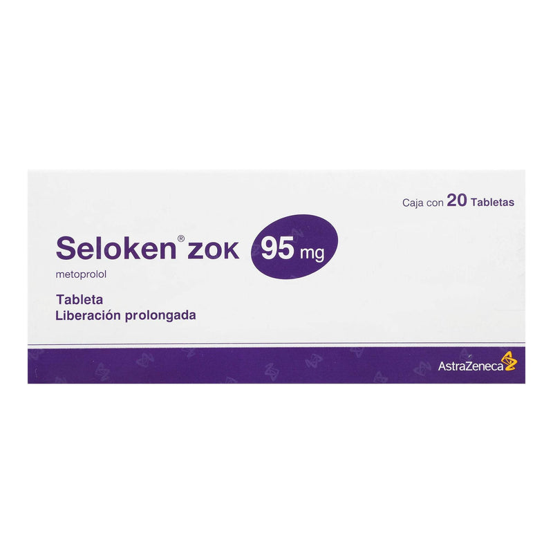 Seloken Zok 95Mg Con 20 Tabletas (Metoprolol) - WeCare Pharma