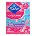 Tampones Saba Super Plus V-Largo Con 10 - WeCare Pharma