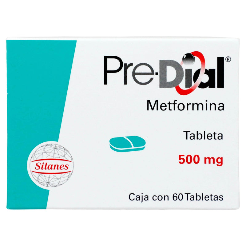 Predial 500Mg Con 60 Tabletas (Metformina) - WeCare Pharma