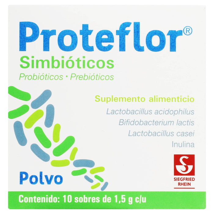 Proteflor Sobres 1.5G Con 10 (Probioticos/Prebioticos) - WeCare Pharma