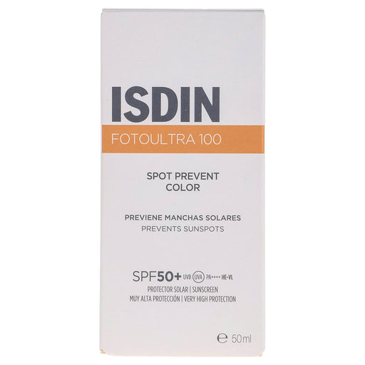 Isdin Foto Ultra 100 Spot Prevent Fusion Fluid Color Fps50 50Ml - WeCare Pharma