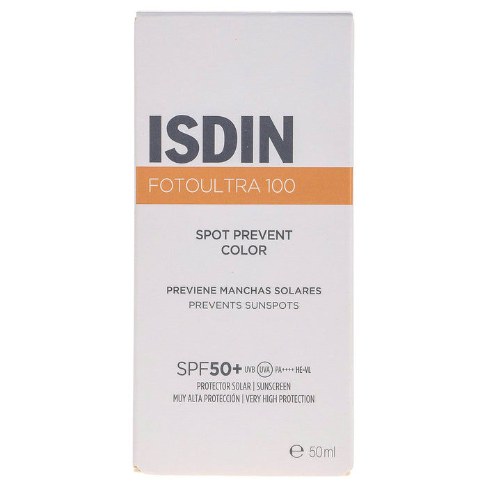 Isdin Foto Ultra 100 Spot Prevent Fusion Fluid Color Fps50 50Ml - WeCare Pharma