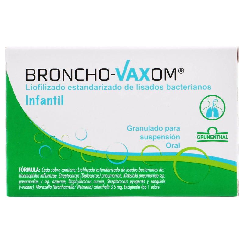 Broncho Vaxom Inf Sobres 3.5Mg Con 10 (Lisados Bacterianos) - WeCare Pharma