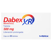 Dabex Xr 500Mg Con 60 Tabletas (Metformina) - WeCare Pharma