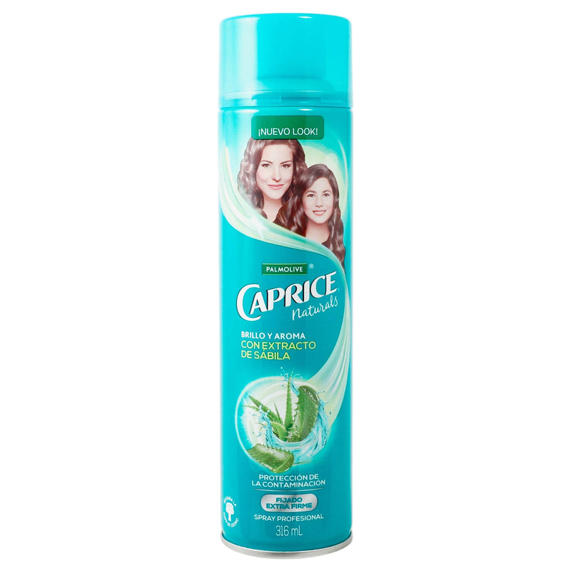 Fijador Caprice Naturals Sábila Spray 316Ml - WeCare Pharma