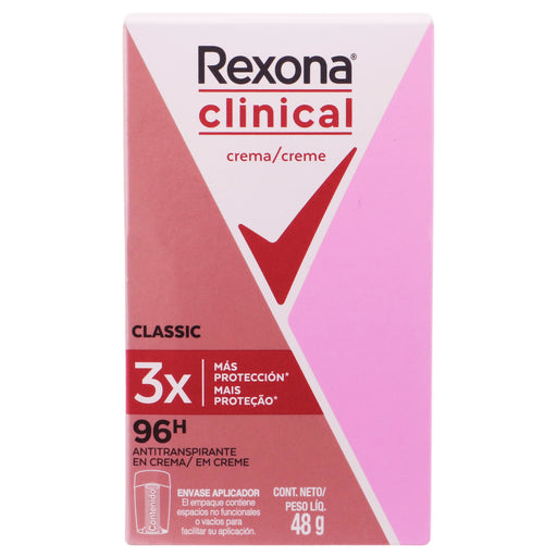 Desodorante Rexona Woman Clinical Crema Stick 48G 079400052926 1