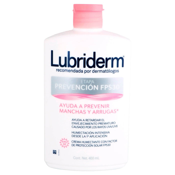 Lubriderm Prevencion Fps30 400Ml - WeCare Pharma
