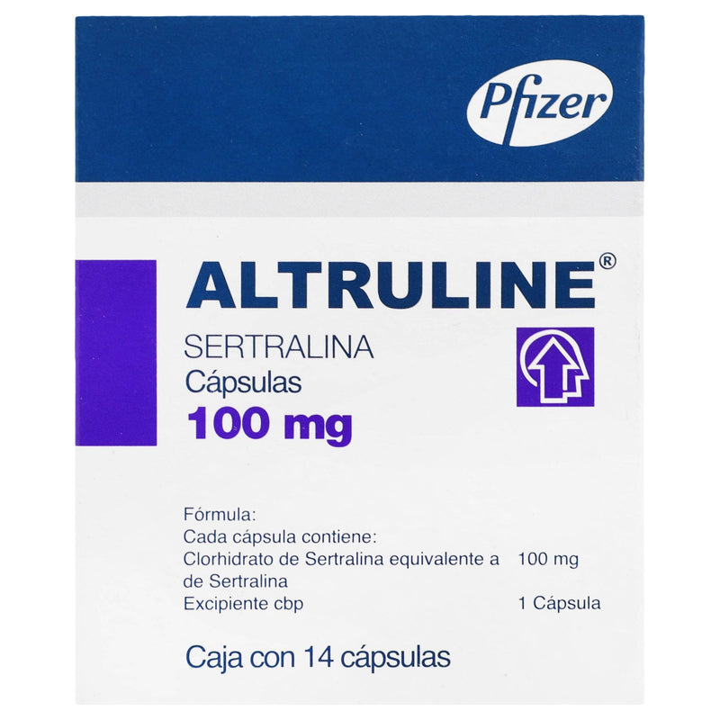 Altruline 100Mg Con 14 Capsulas (Sertralina) - WeCare Pharma