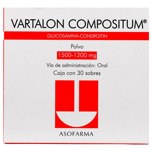 Vartalon Compositum Polvo 1500Mg/1200Mg Con 30 (Glucosamina/Condroitina) - WeCare Pharma