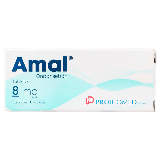 Amal 8Mg Con 10 Tabletas (Ondansetron) 1 - 7503000645477