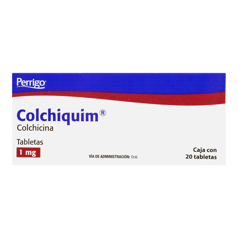 Colchiquim 1Mg Con 20 Tabletas (Colchicina) - WeCare Pharma