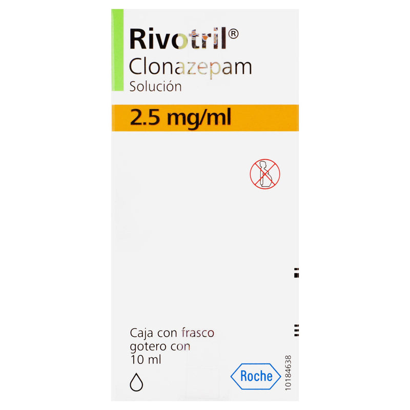Rivotril (Clonazepam) Frasco Con Gts 2.5Mg/Ml Con 10Ml - WeCare Pharma