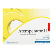 Atemperator Lp 600Mg Con 20 Tabletas (Valproato De Magnesio) - WeCare Pharma
