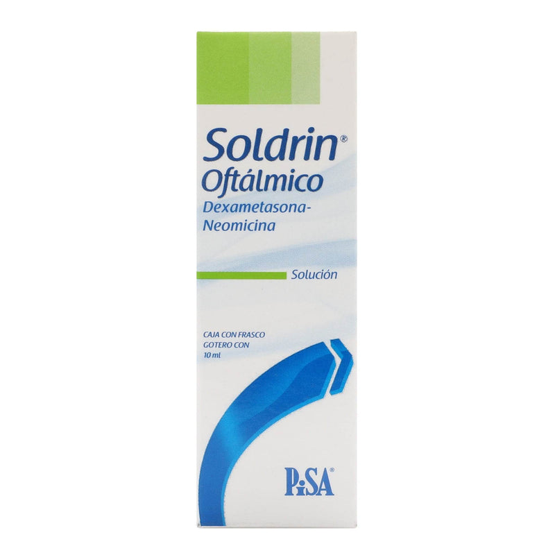 Soldrin Oftalmico Solución Gotas 1Mg/3.5Mg/1Ml 10Ml (Dexametasona/Neomicina) - WeCare Pharma