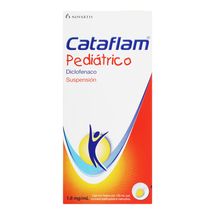 Cataflam Ped Suspensión 1.8Mg/Ml 120Ml (Diclofenaco) 1 - 7501094911577