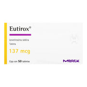 Eutirox 137Mcg Con 50 Tabletas (Levotiroxina Sodica) - WeCare Pharma