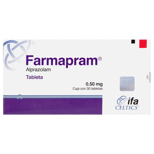 Farmapram (Alprazolam) Tabletas 0.5Mg Con 30 - WeCare Pharma