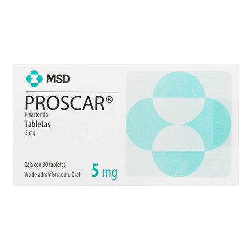 Proscar 5Mg Con 30 Tabletas (Finasterida) 1 - 7501326003766