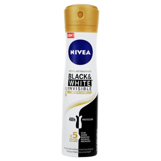 Desodorante Nivea Black Y White Invisible Con 150Ml - WeCare Pharma
