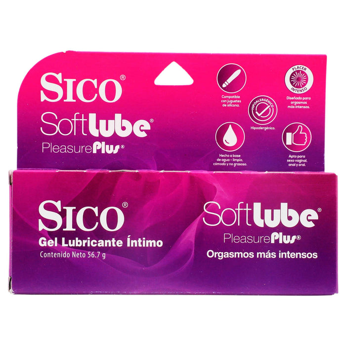 Lubricante Softlube Pleasureplus Gel 56.7G - WeCare Pharma