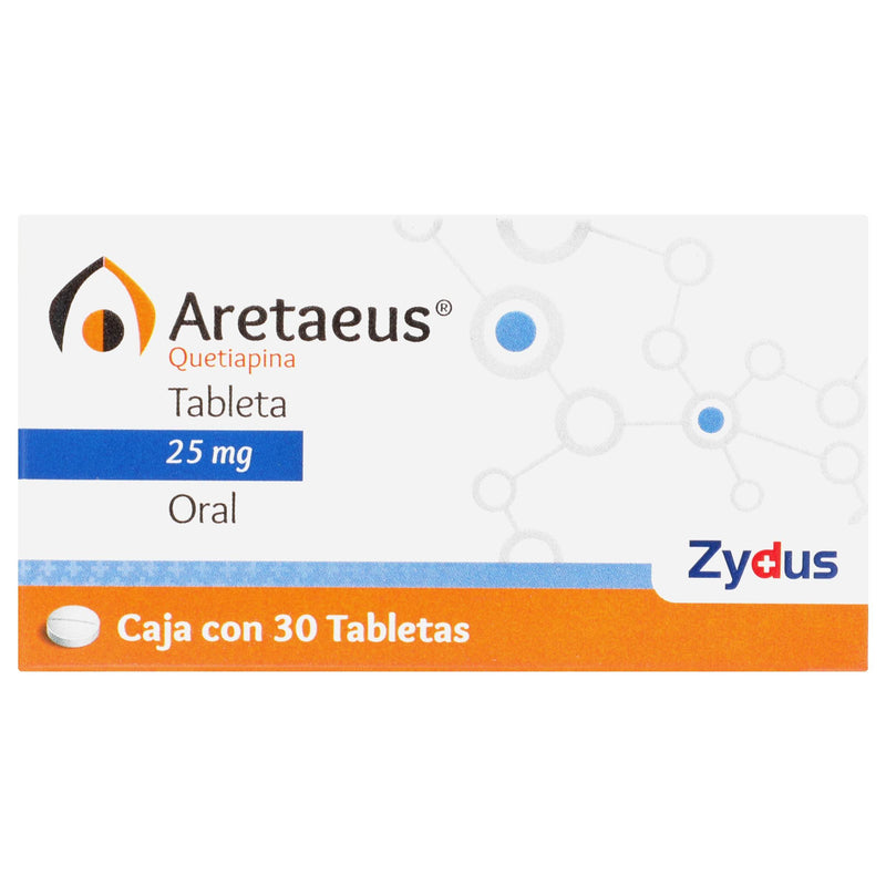 Aretaeus 25Mg Con 30 Tabletas (Quetiapina) - WeCare Pharma