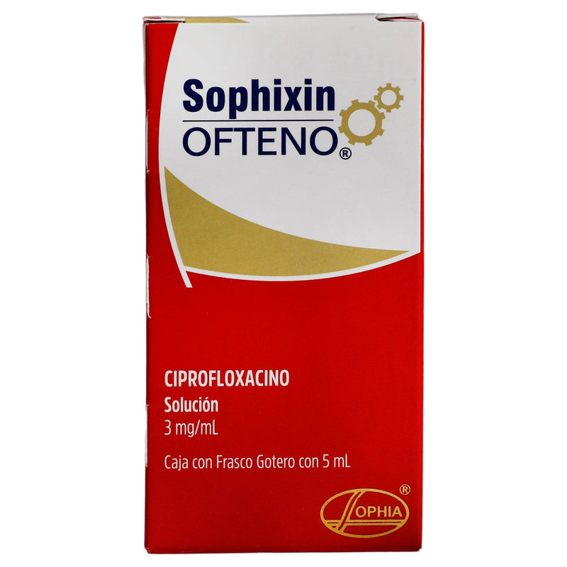 Sophixin Gotas 3Mg/Ml 5Ml (Ciprofloxacino) - WeCare Pharma