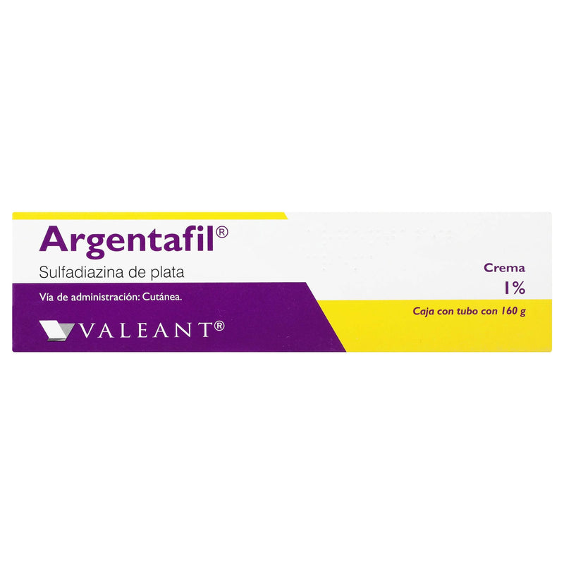 Argentafil Crema 1% 160G (Sulfadiazina De Plata) - WeCare Pharma