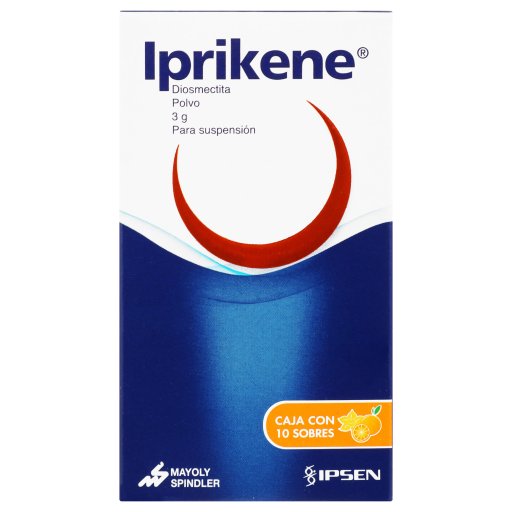 Iprikene Sobre 3G Con 10 Naranja-Vainilla (Diosmectita) 1 - 3582186000731