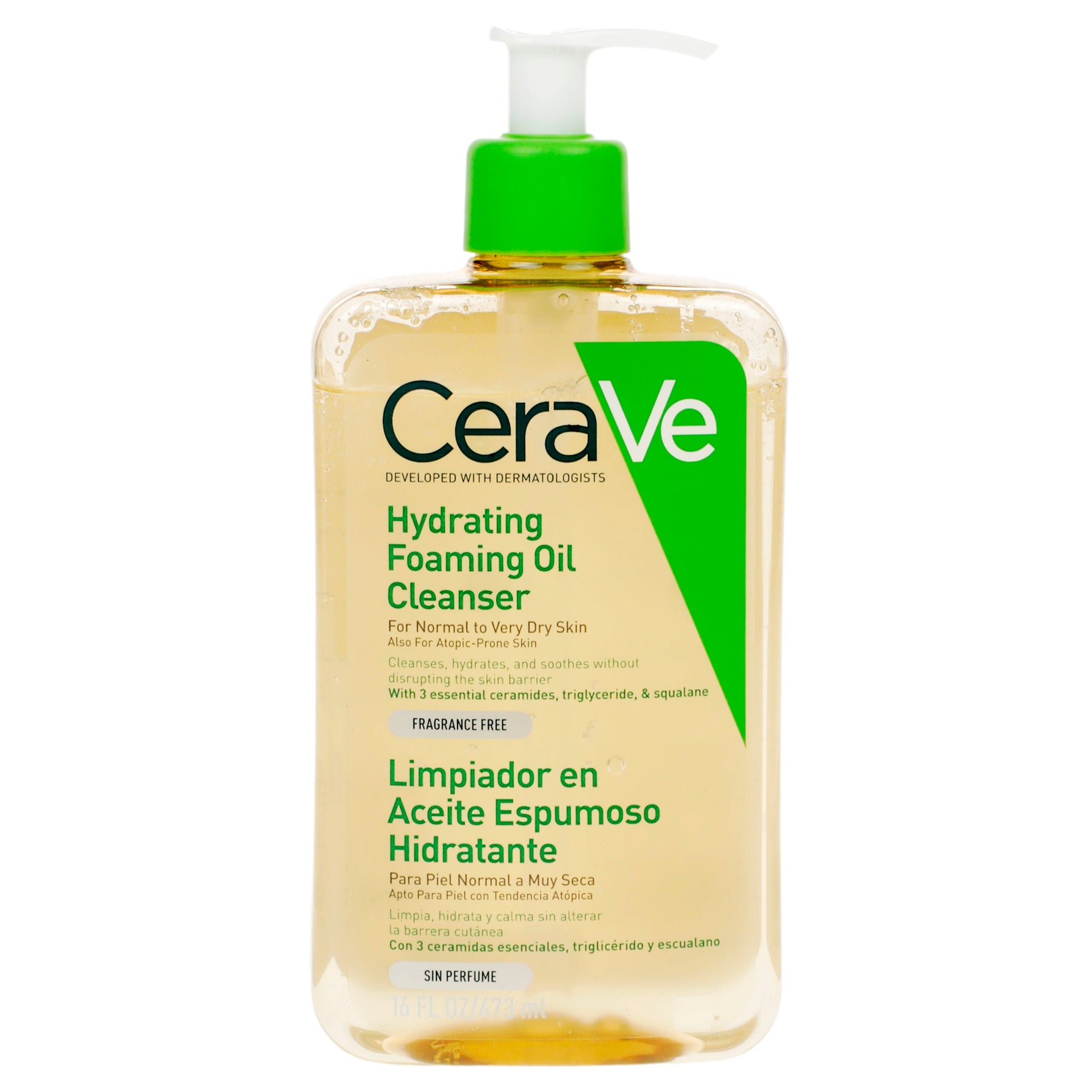 Cerave Limpiador Aceite Espumoso Hidratante 473Ml 1 - 3337875773447