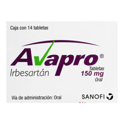 Avapro 150Mg Con 14 Tabletas (Irbesartan) - WeCare Pharma