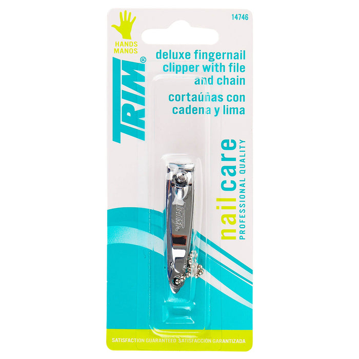 Corta Uñas Trim Cadena Y Lima Con 1 - WeCare Pharma