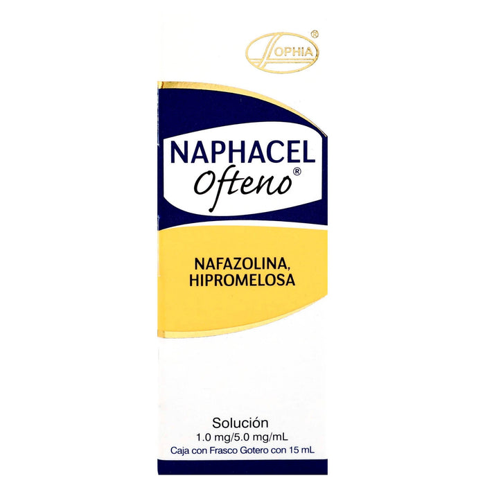Naphacel Ofteno Gotas 1Mg/5Mg/Ml 15Ml (Nafazolina/Hipromelosa) - WeCare Pharma
