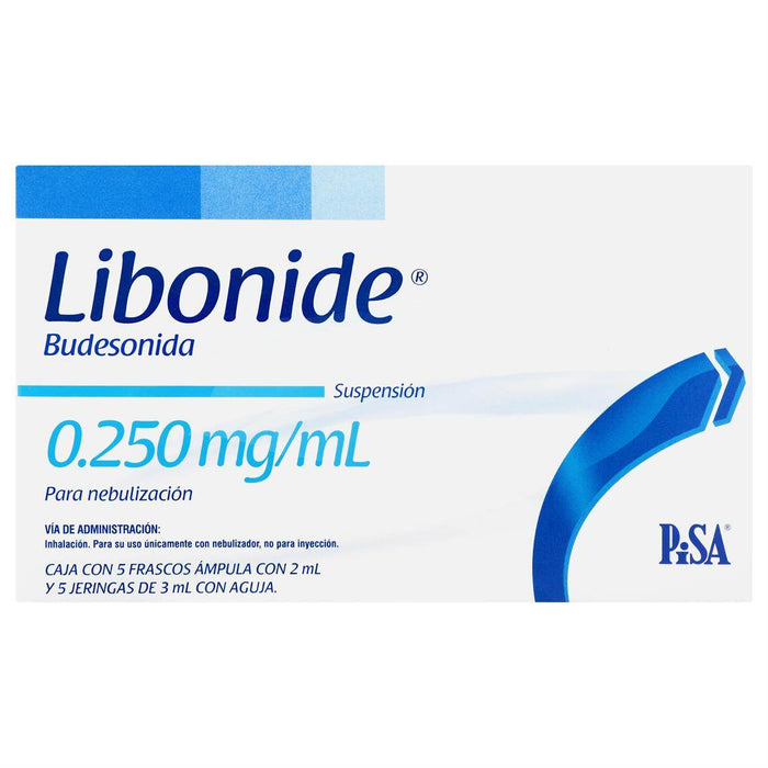 Libonide 0.500Mg/2Ml Con 5 Ampulas (Budesonida) - WeCare Pharma