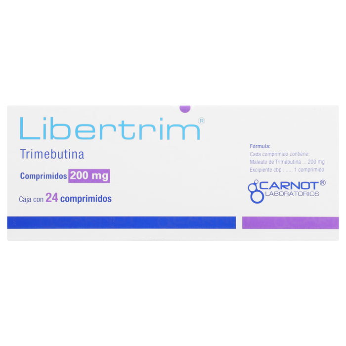 Libertrim 200Mg Con 24 Comprimidos (Trimebutina) 1 - 7501070903800