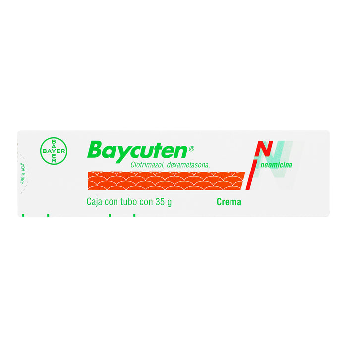 Baycuten Crema 1G/0.04G/100G 35G (Clotrimazol/Dexametasona) 1 - 7501318646360