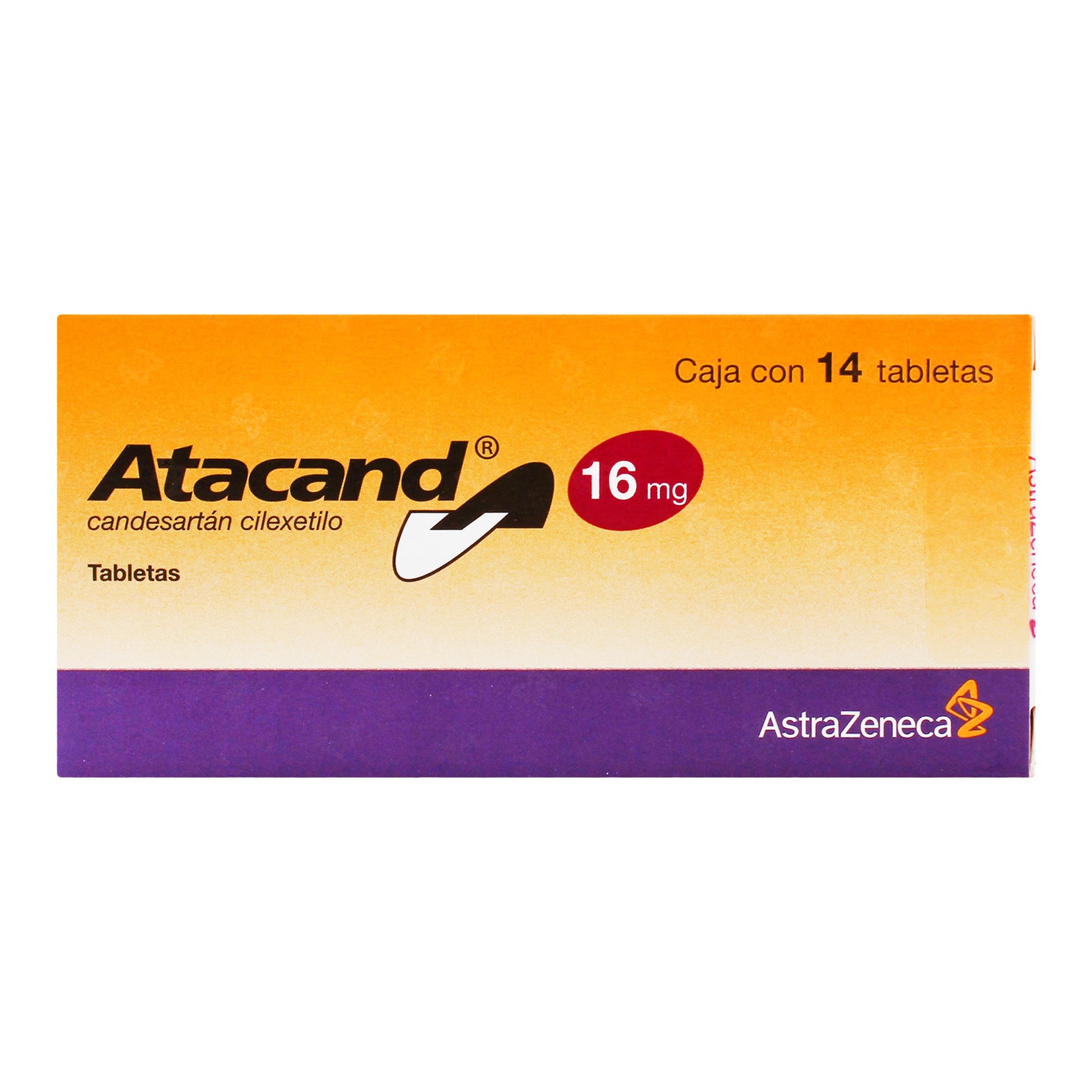 Atacand 16Mg Con 14 Tabletas (Candesartan) 1 - 7501098604512