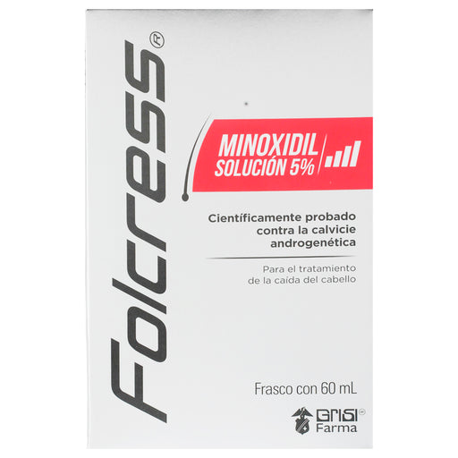 Folcress Solución 5% 60Ml (Minoxidil) 1 - 7501022101933