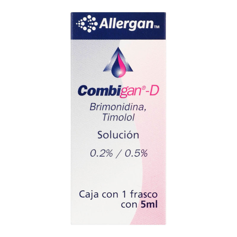 Combigan-D Gotas 0.2%/0.5% Frasco 5Ml (Brimodinina/Timolol) - WeCare Pharma