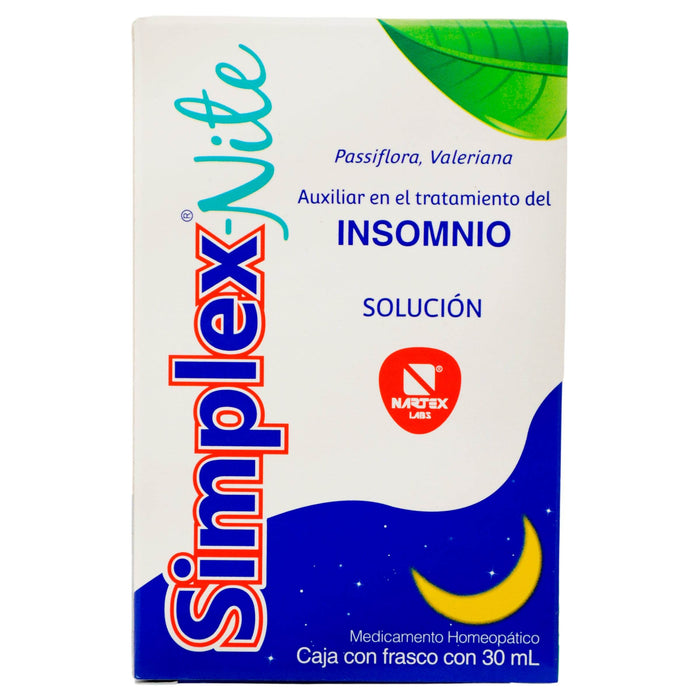 Simplex Nite Fc0 30Ml (Passiflora/Valeriana) - WeCare Pharma