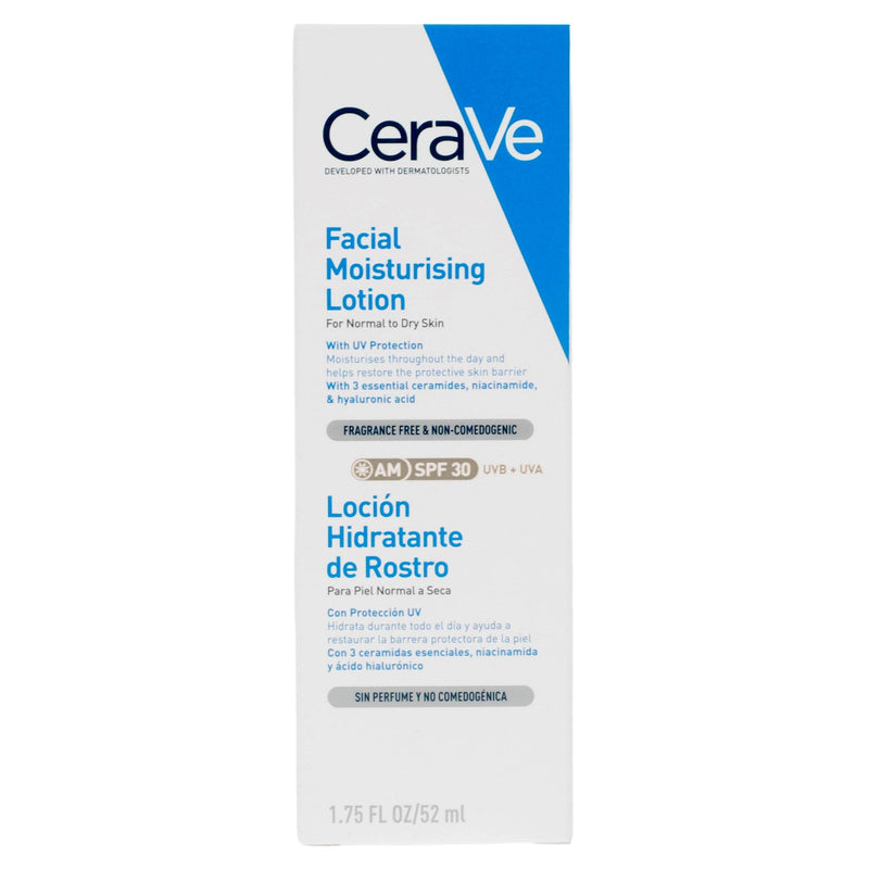 Cerave Loción Hidratante De Rostro Fps30 52Ml - WeCare Pharma