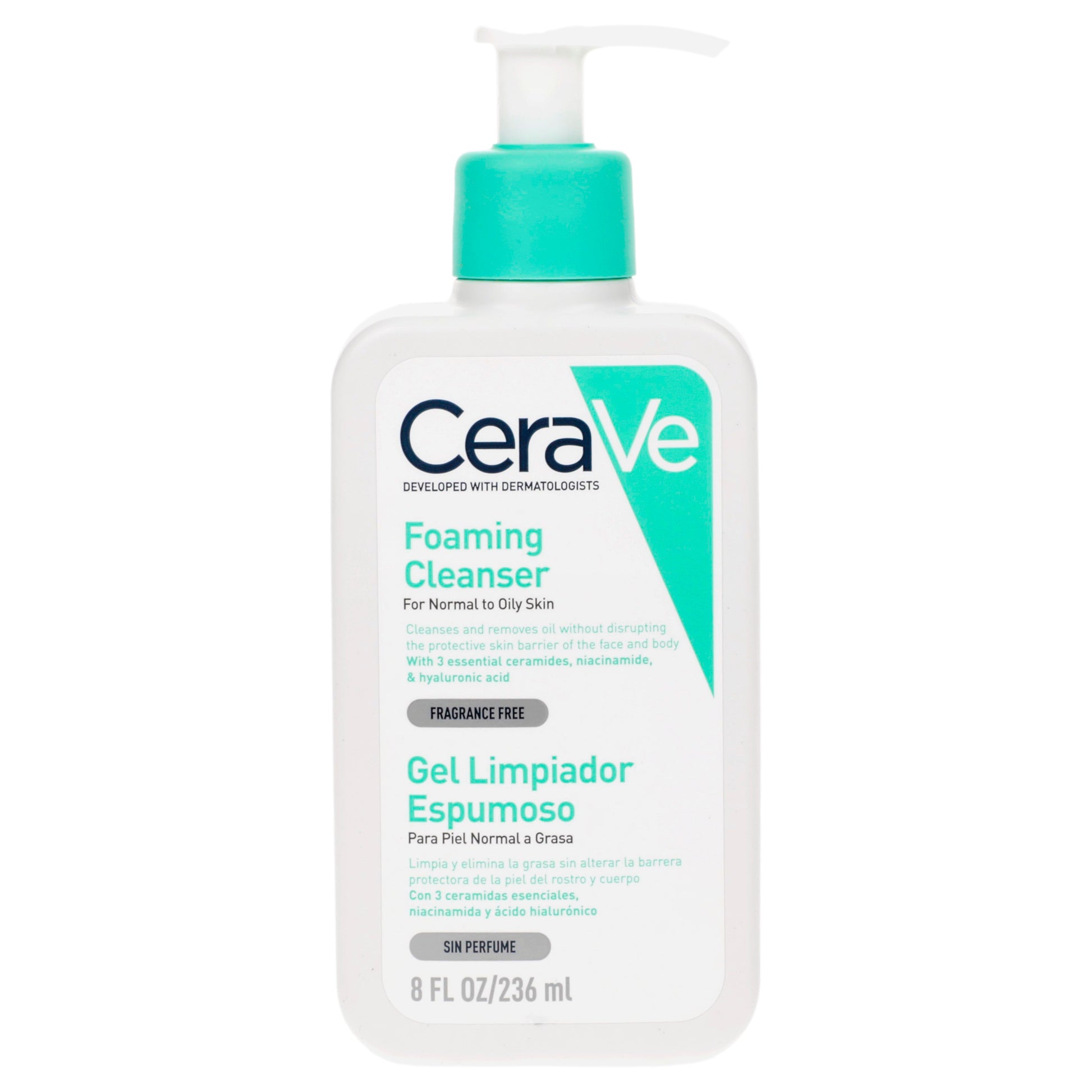 Cerave Gel Limpiador Espumoso 236Ml 1 - 3337875597197