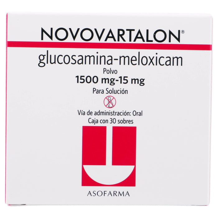 Novovartalon Sobre 1500Mg/15Mg Con 30 (Glucosamina/Meloxicam) - WeCare Pharma